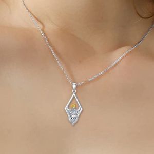 LEECCI Highland Cow  925 Sterling Silver Highland Cow Jewelry Necklace